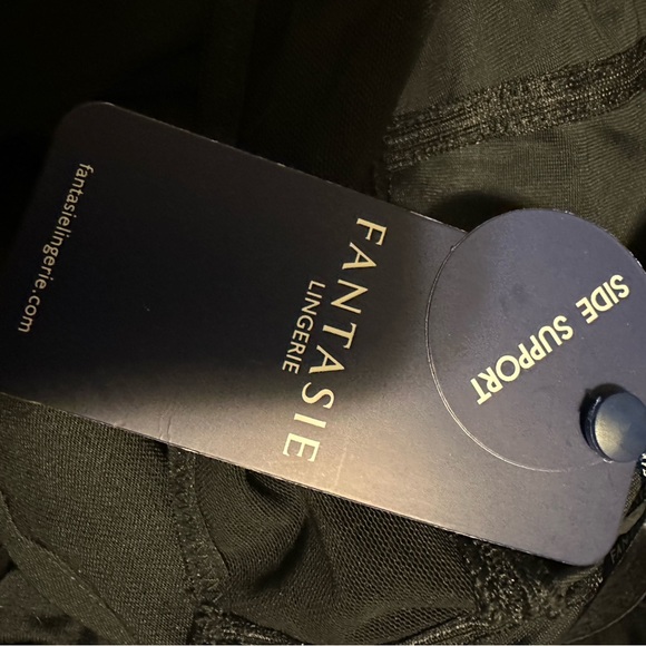 Fantasie illusion bra, 34 G, NWT, black - Picture 2 of 3
